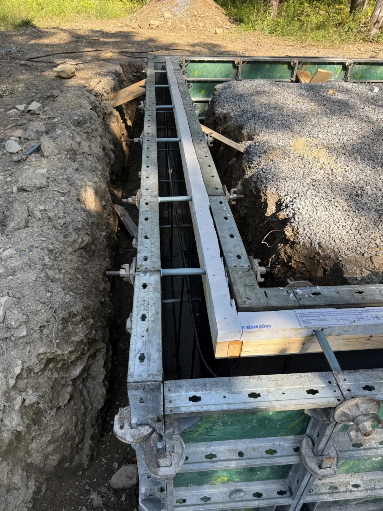 Foundation Preparation by Roe Jan Construction